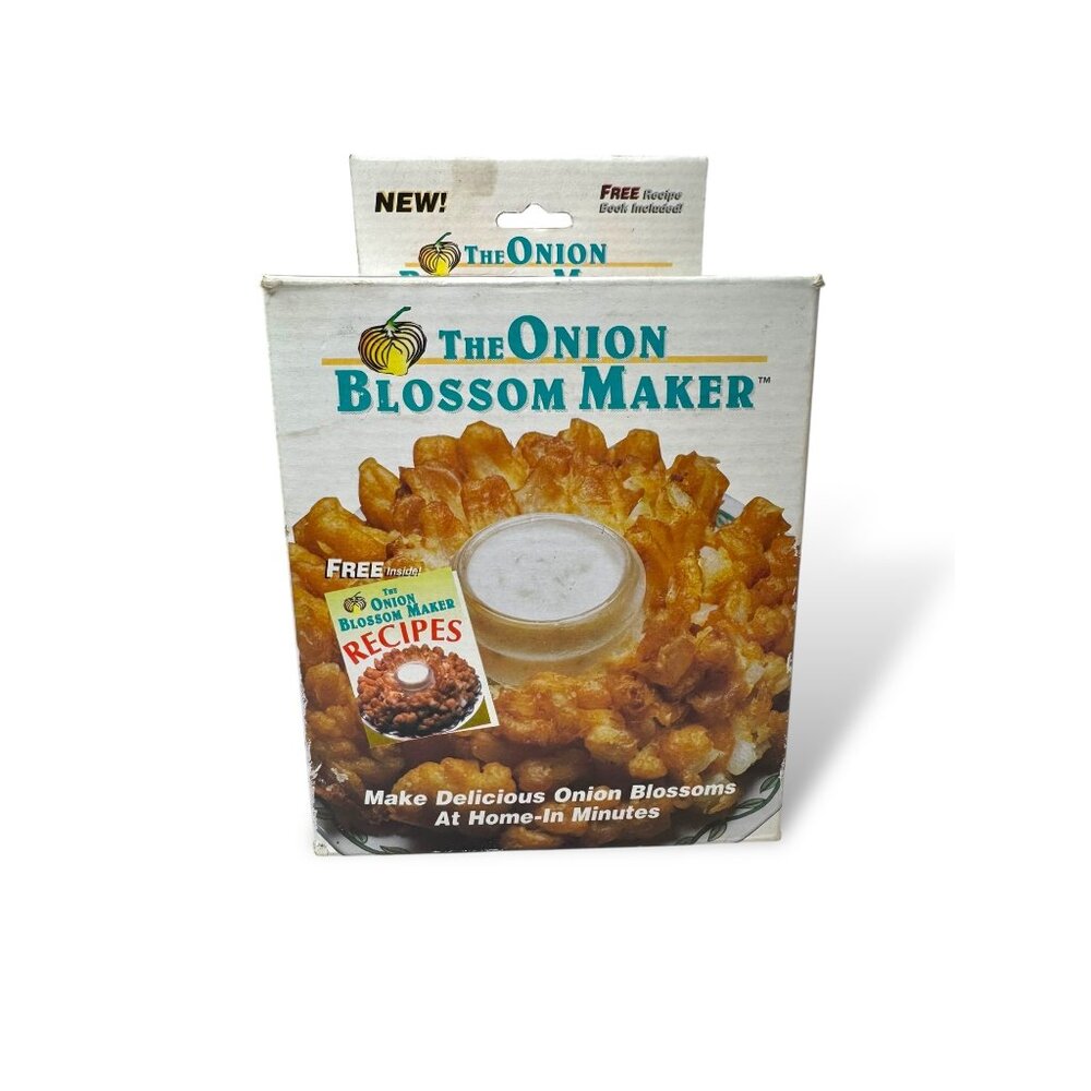 The Onion Blossom Maker Set Recipe Book Vintage 1998